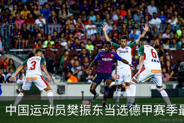 中国运动员樊振东当选德甲赛季最佳球员